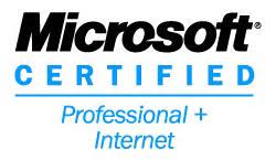 Microsoft Certified Professional + Internet